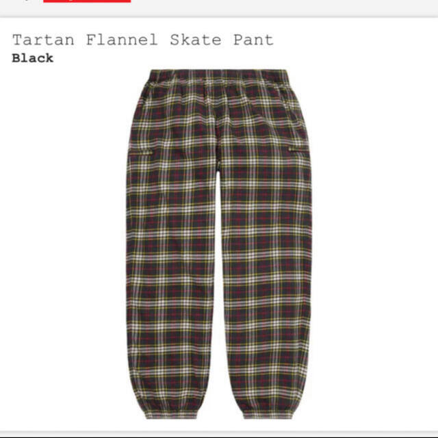supreme flannel skate pants 1