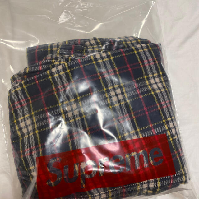 supreme flannel skate pants 2