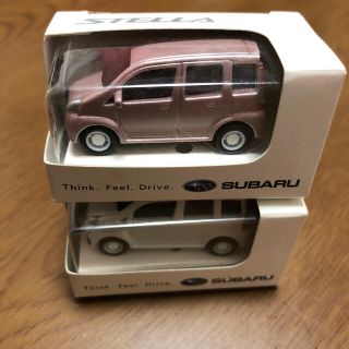 スバル(スバル)のスバルステラ非売品ミニカー(ミニカー)