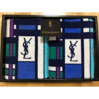 イヴサンローランボーテ(Yves Saint Laurent Beaute)のイヴ・サンローラン フェイスタオル セット 新品(タオル/バス用品)