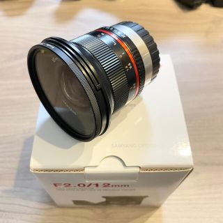 フジフイルム(富士フイルム)の美品｜SAMYANG サムヤン 12mm F2.0 Xマウント FUJIFILM(レンズ(単焦点))