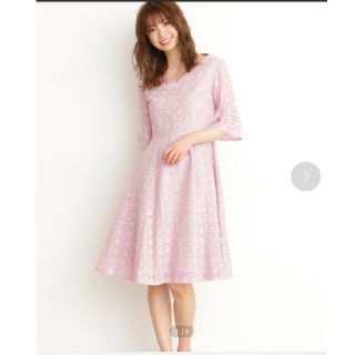 プロポーションボディドレッシング(PROPORTION BODY DRESSING)のプロポーションボディドレッシング ♡ レースフレアワンピース(ひざ丈ワンピース)