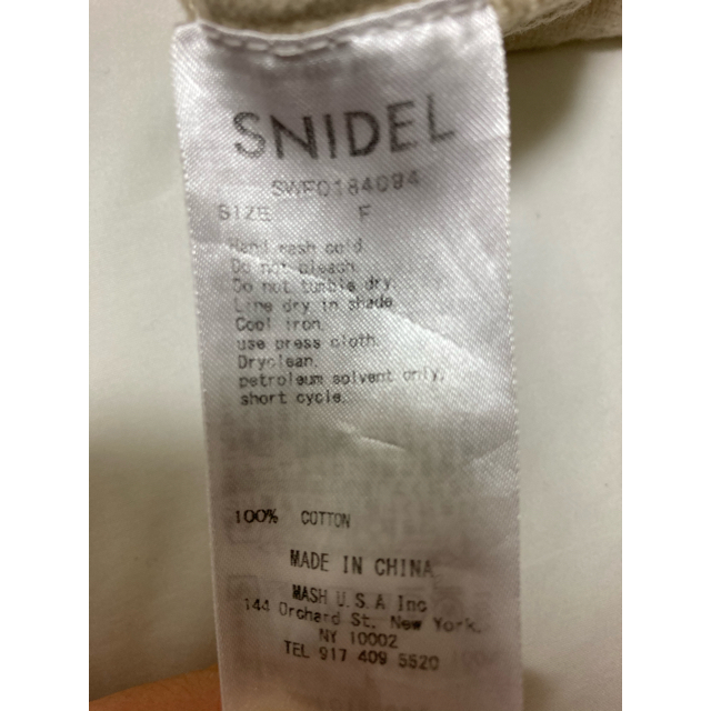 SNIDEL(スナイデル)のsnidel コーデュロイワンピース レディースのワンピース(ミニワンピース)の商品写真