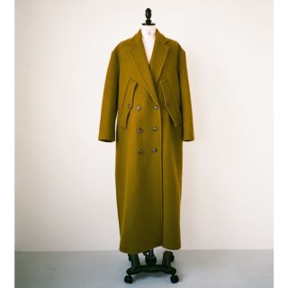 アメリヴィンテージ(Ameri VINTAGE)のCLANEクラネ ロングコート HAND CHESTER COAT 黒 サイズ2(チェスターコート)