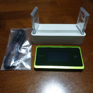 エヌイーシー(NEC)のSpeed Wi-Fi NEXT WX06 クレードルセット(PC周辺機器)