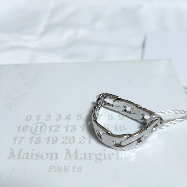 Maison Martin Margiela(マルタンマルジェラ)の20SS新品 メゾン マルジェラ チェーン リング 指輪 アクセサリー レディースのアクセサリー(リング(指輪))の商品写真
