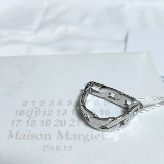 マルタンマルジェラ(Maison Martin Margiela)の20SS新品 メゾン マルジェラ チェーン リング 指輪 アクセサリー(リング(指輪))