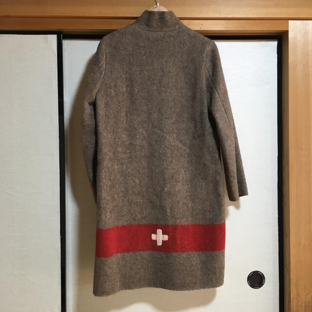 n°44(ナンバーヨンジューヨン)のFrance製 n°44 Swiss army blanquette coat メンズのジャケット/アウター(モッズコート)の商品写真