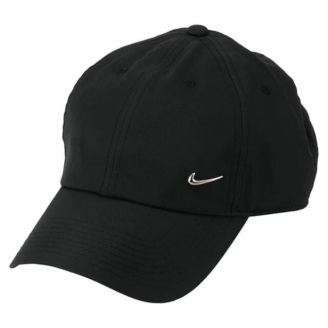 NIKE(ナイキ)のNIKE  キャップ　メタルロゴ　Black レディースの帽子(キャップ)の商品写真