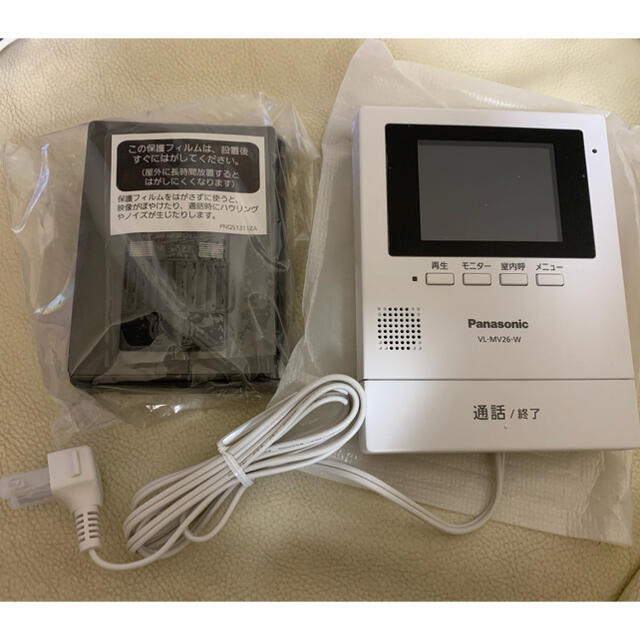 Panasonic(パナソニック)のすいか様専用★ほぼ新品★Panasonicテレビドアホン★VL-SV26XL-W インテリア/住まい/日用品のインテリア/住まい/日用品 その他(その他)の商品写真