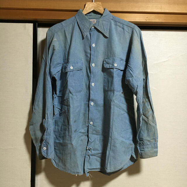 Levi's(リーバイス)の50s' USA製 BIGYANK Chambray shirts メンズのトップス(シャツ)の商品写真