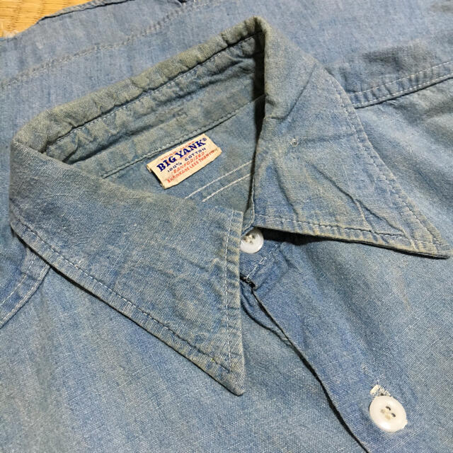 Levi's(リーバイス)の50s' USA製 BIGYANK Chambray shirts メンズのトップス(シャツ)の商品写真