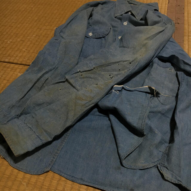 Levi's(リーバイス)の50s' USA製 BIGYANK Chambray shirts メンズのトップス(シャツ)の商品写真