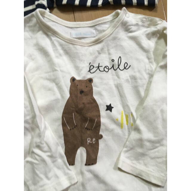 BeBe(ベベ)の【専用】Tシャツ2枚セット90 べべ キッズ/ベビー/マタニティのキッズ服男の子用(90cm~)(Tシャツ/カットソー)の商品写真