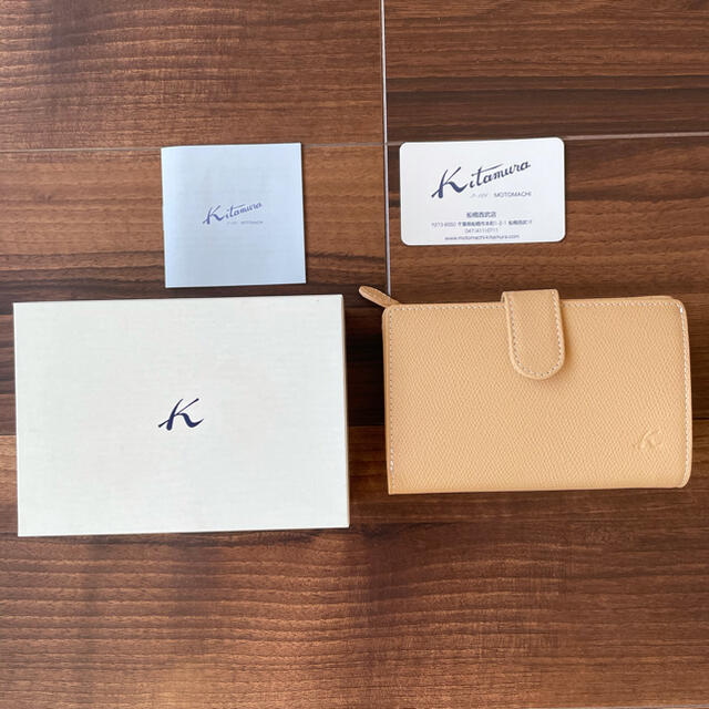 Kitamura(キタムラ)のKitamura二つ折り財布新品未使用 レディースのファッション小物(財布)の商品写真