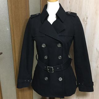 バーバリーブルーレーベル(BURBERRY BLUE LABEL)のちょこみんと様専用バーバリーの綺麗なショートトレンチコート(トレンチコート)