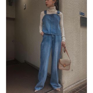 アメリヴィンテージ(Ameri VINTAGE)のAmeriVINTAGE SET UP DENIM OVERALL 26インチ(サロペット/オーバーオール)