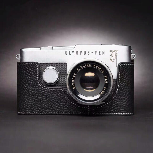 本革カメラケース OLYMPUS PEN-F（フィルムカメラ）用の通販 by