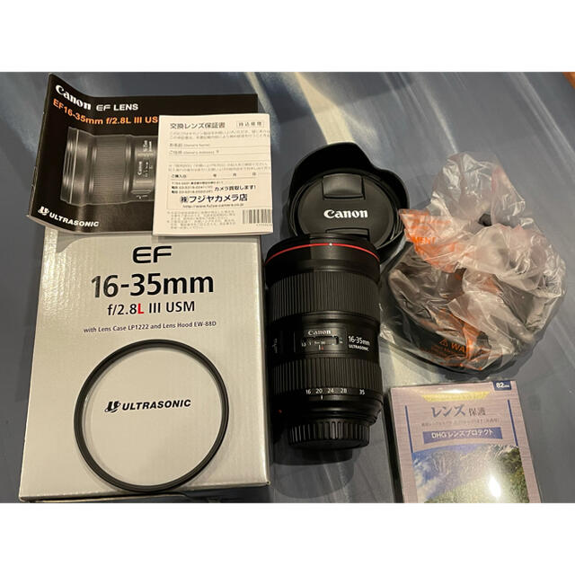 新品5年延長保 Canon EF16-35mm F2.8L III USMレンズ