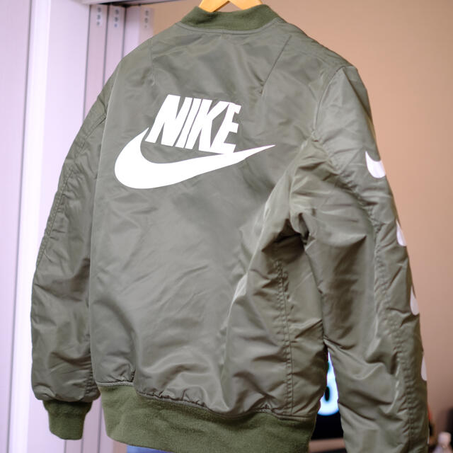 NIKE(ナイキ)のNike MA-1 ma1 αボディ ボンバージャケット L XL メンズのジャケット/アウター(フライトジャケット)の商品写真