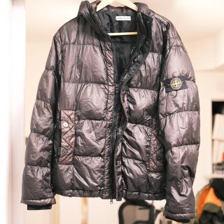 ストーンアイランド(STONE ISLAND)のStone island downjacket ダウンジャケット　L(ダウンジャケット)