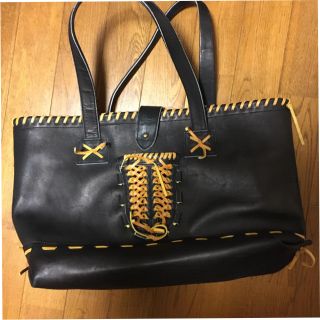 久保田スラッガー グローブ革トートバッグ