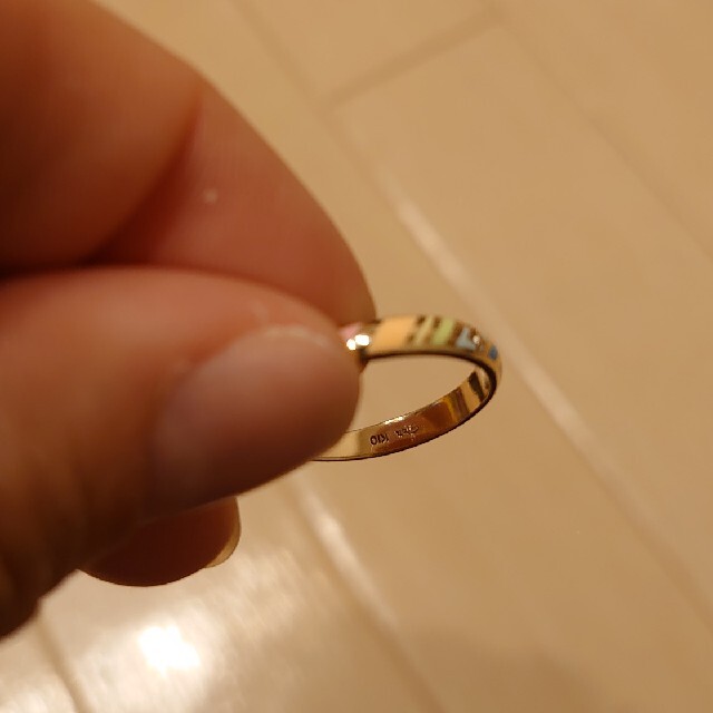 STAR JEWELRY - 値下↓美品!STAR JEWELRY K10 レインボーエナメル