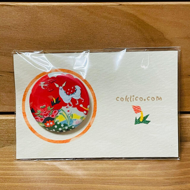 【新品】Coklico こくりこ 鹿デザイン 缶バッジ エンタメ/ホビーのアニメグッズ(バッジ/ピンバッジ)の商品写真