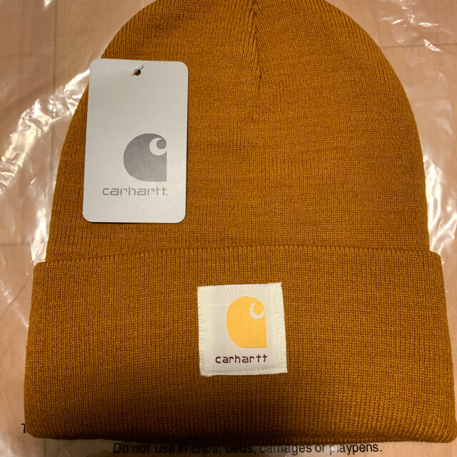 carhartt(カーハート)のカーハート　ニット帽 メンズの帽子(ニット帽/ビーニー)の商品写真