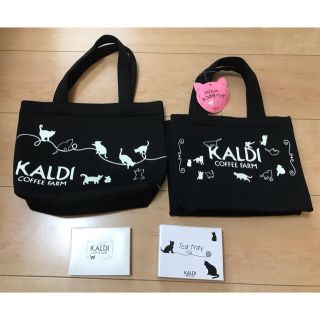 カルディ(KALDI)のカルディ  猫の日　かばん　ティートレー(その他)