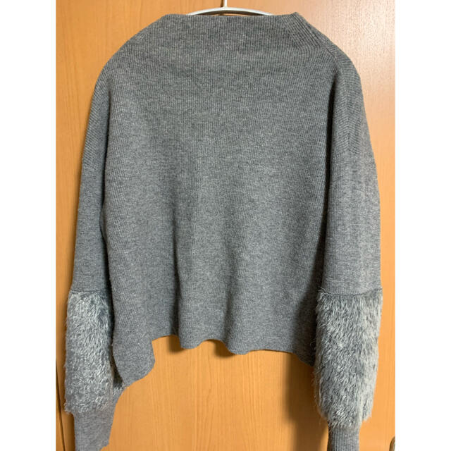 ZARA(ザラ)のニット(グレー) Porta Rossa(ポルタロッサ) レディースのトップス(ニット/セーター)の商品写真