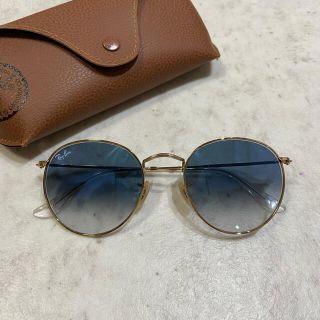 レイバン(Ray-Ban)のRay-Ban レイバン RB3447N 001/3F ラウンドメタル(サングラス/メガネ)