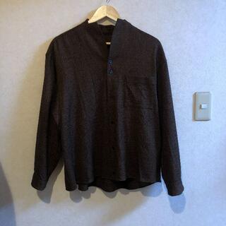 ヨウジヤマモト(Yohji Yamamoto)のKa na ta 20AW XM shirt brown(シャツ)