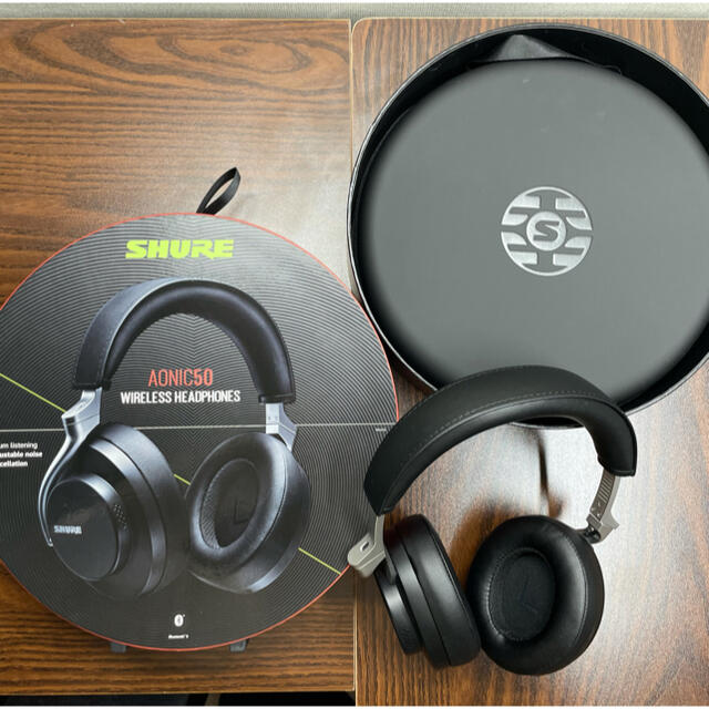 SHURE AONIC 50 SBH2350-BK-J ブラック ヘッドホン ≪超目玉☆12月