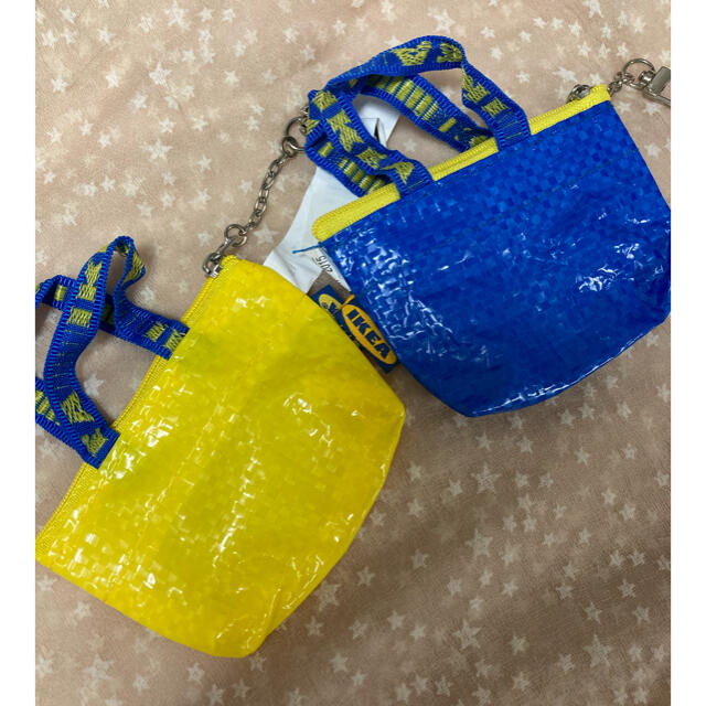IKEA(イケア)のIKEA ミニバッグ　2個 インテリア/住まい/日用品のインテリア小物(小物入れ)の商品写真