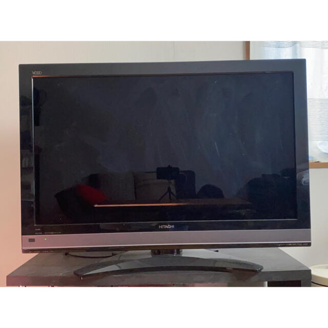 配送相談可・HITACHI 液晶テレビ37インチ 内臓HDD ダブル録画 人気