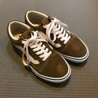 ヴァンズ(VANS)のVANS ブラウン　24.5cm 未使用(スニーカー)