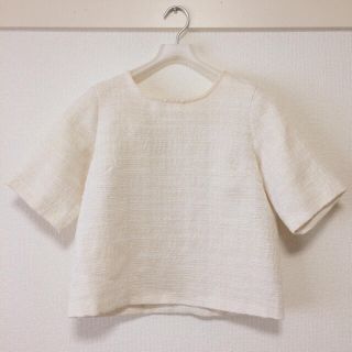 レプシィムローリーズファーム(LEPSIM LOWRYS FARM)の値下げ中♡LEPSIM♡ラメツイードカットソー(カットソー(半袖/袖なし))