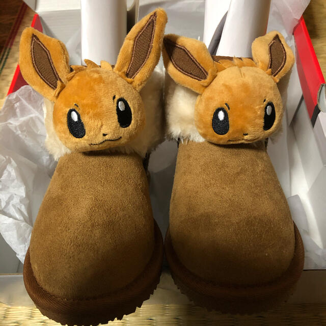 ポケモン(ポケモン)のイーブイ　ブーツ　ポケモン キッズ/ベビー/マタニティのキッズ靴/シューズ(15cm~)(ブーツ)の商品写真