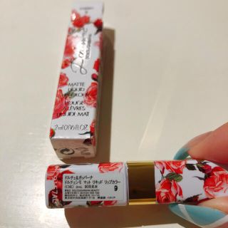 ドルチェアンドガッバーナ(DOLCE&GABBANA)のドルチェアンドガッバーナ　ビューティ　グロス　口紅　ミニ　赤　レッド(リップグロス)