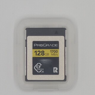 プログレードCFexpres typeB 128GB メモリーカード xqd(ミラーレス一眼)