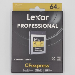 Lexar CFexpress type b 64gb レキサーメモリーカード(その他)