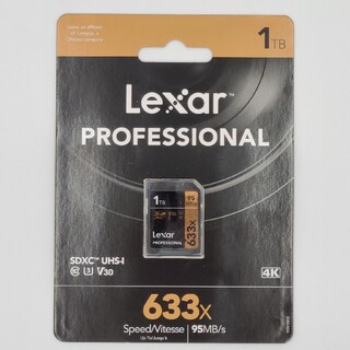 1TB SDXCカード Lexar レキサー Class10 SDカード(PC周辺機器)