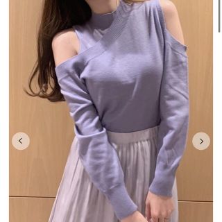 絶対的な信頼 SNIDEL - SNIDEL スナイデル ショースキンレイヤードニット ニット+セーター