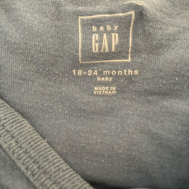 babyGAP(ベビーギャップ)のロンパース  肌着　90センチ　長袖　ベビーGAP キッズ/ベビー/マタニティのキッズ服男の子用(90cm~)(下着)の商品写真