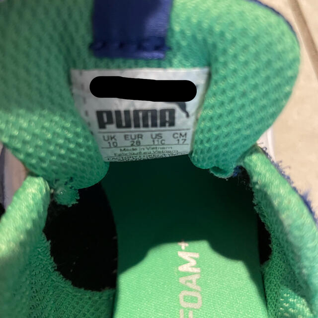 PUMA(プーマ)のPUMAスニーカー17㎝ キッズ/ベビー/マタニティのキッズ靴/シューズ(15cm~)(スニーカー)の商品写真