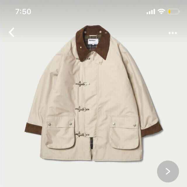 steven alan(スティーブンアラン)のbarboun steven alan fireman coat メンズのジャケット/アウター(その他)の商品写真