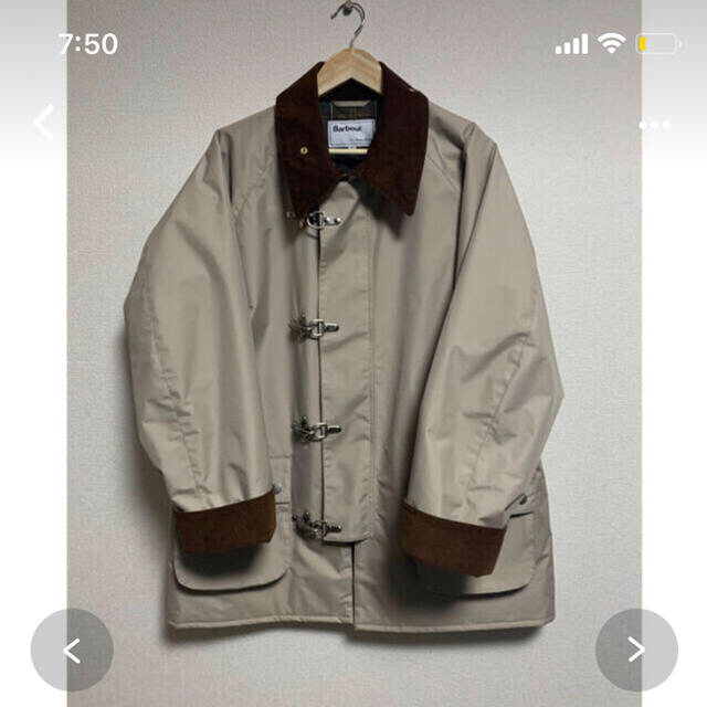 steven alan(スティーブンアラン)のbarboun steven alan fireman coat メンズのジャケット/アウター(その他)の商品写真