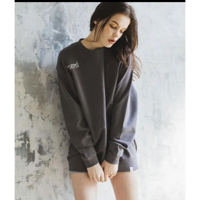 juemi ジュエミ MQT Coil BigSweat スウェット チャコール