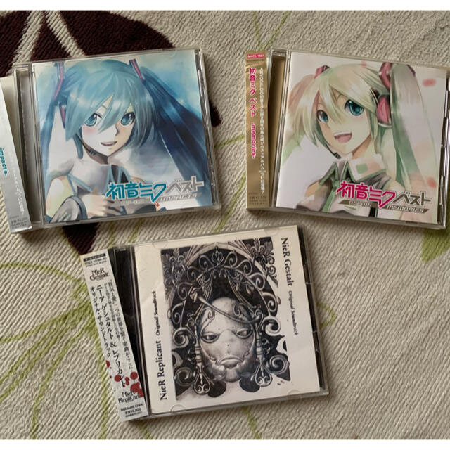 大幅お値下げ中！ニーアレプリカント 初音ミク アルバム セット エンタメ/ホビーのCD(ボーカロイド)の商品写真